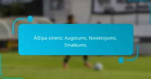 Čipa sitiens: Augstums, Novietojums, Smalkums